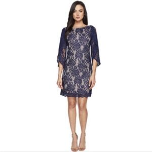 Lilly Pulitzer Bellmont paradise found true navy lace dres Mother of the Bride